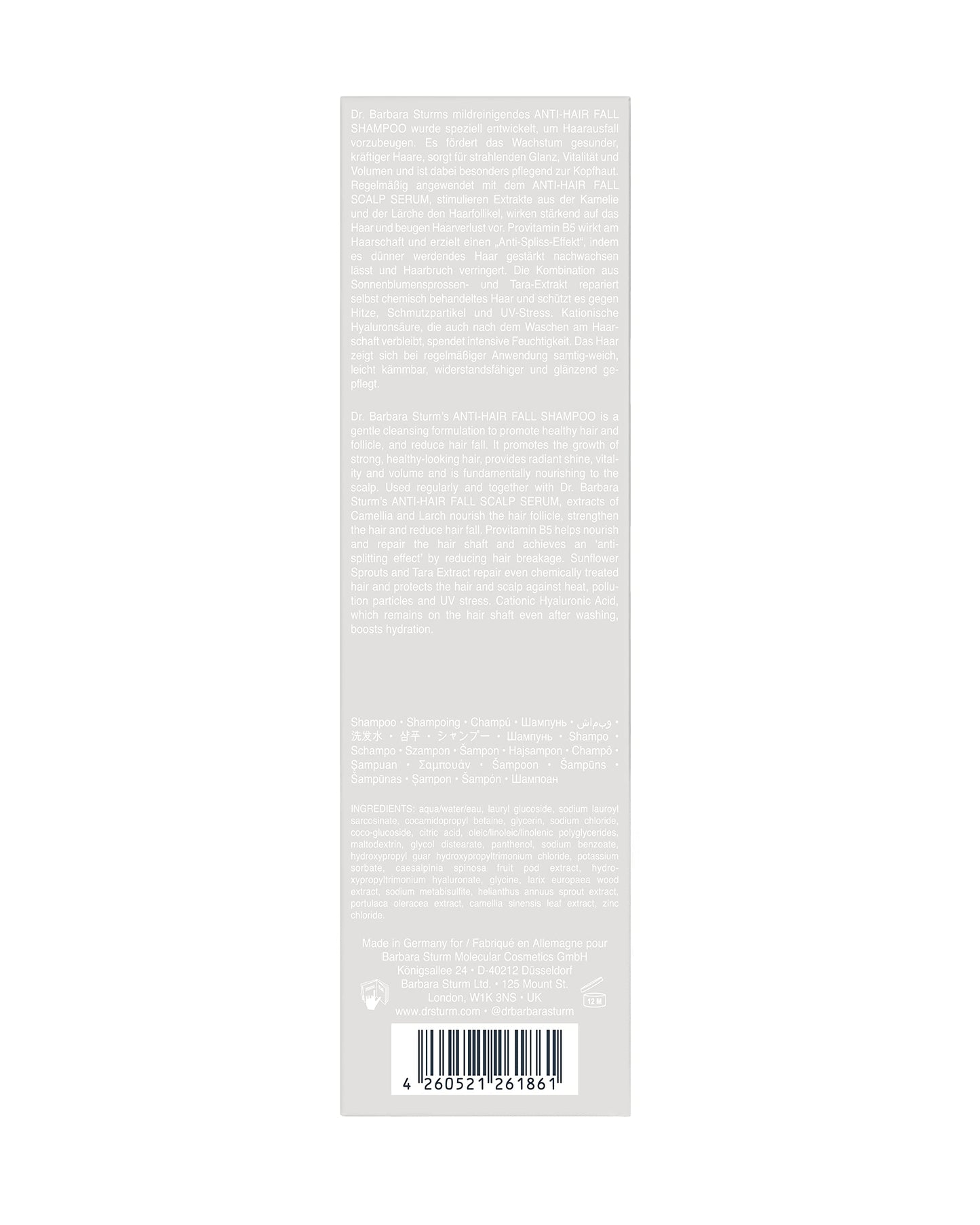 Dr Barbara Sturm Anti Hair Shampoo