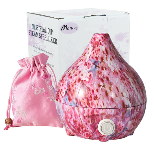 Menstrual Cups Steamer Machine High Temperature Wash Your Cup 99.9% Dirty 8 Minutes - Feminine Hygiene - Leak-Free (MC-02)