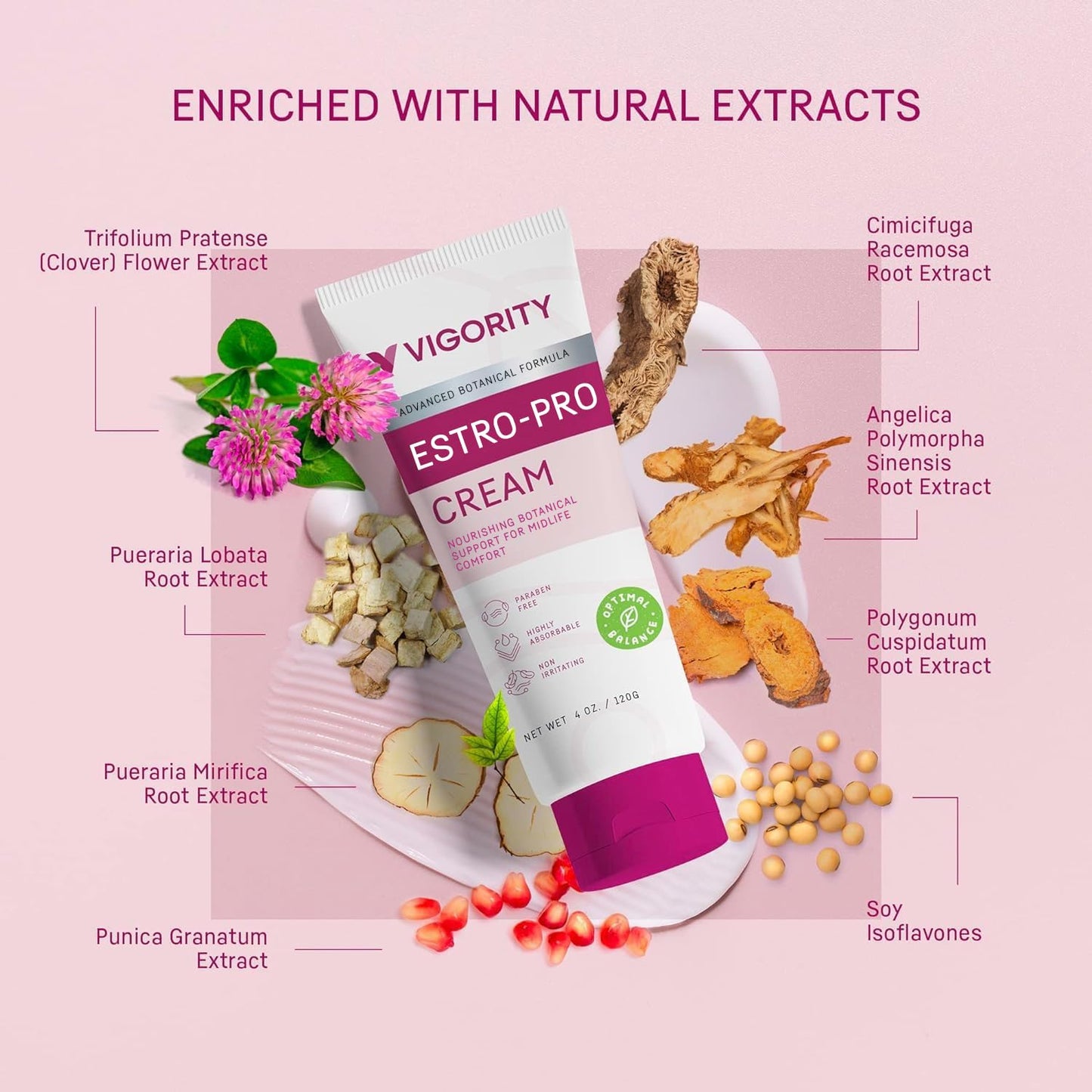 Vigority Women's Botanical Care Duo - Estro-Pro & Phyto-Pro Cream Set for Midlife Skin Comfort, Hydration & Daily Nourishing Support - Gentle, Plant-Based, Non-Irritating Formulas