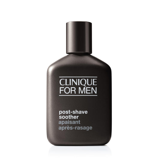 Clinique For Men Post-Shave Soother Face Lotion With Aloe Vera | Hydrating + Soothes Razor Burn | Aftershave For Men, 2.5 Fl Oz