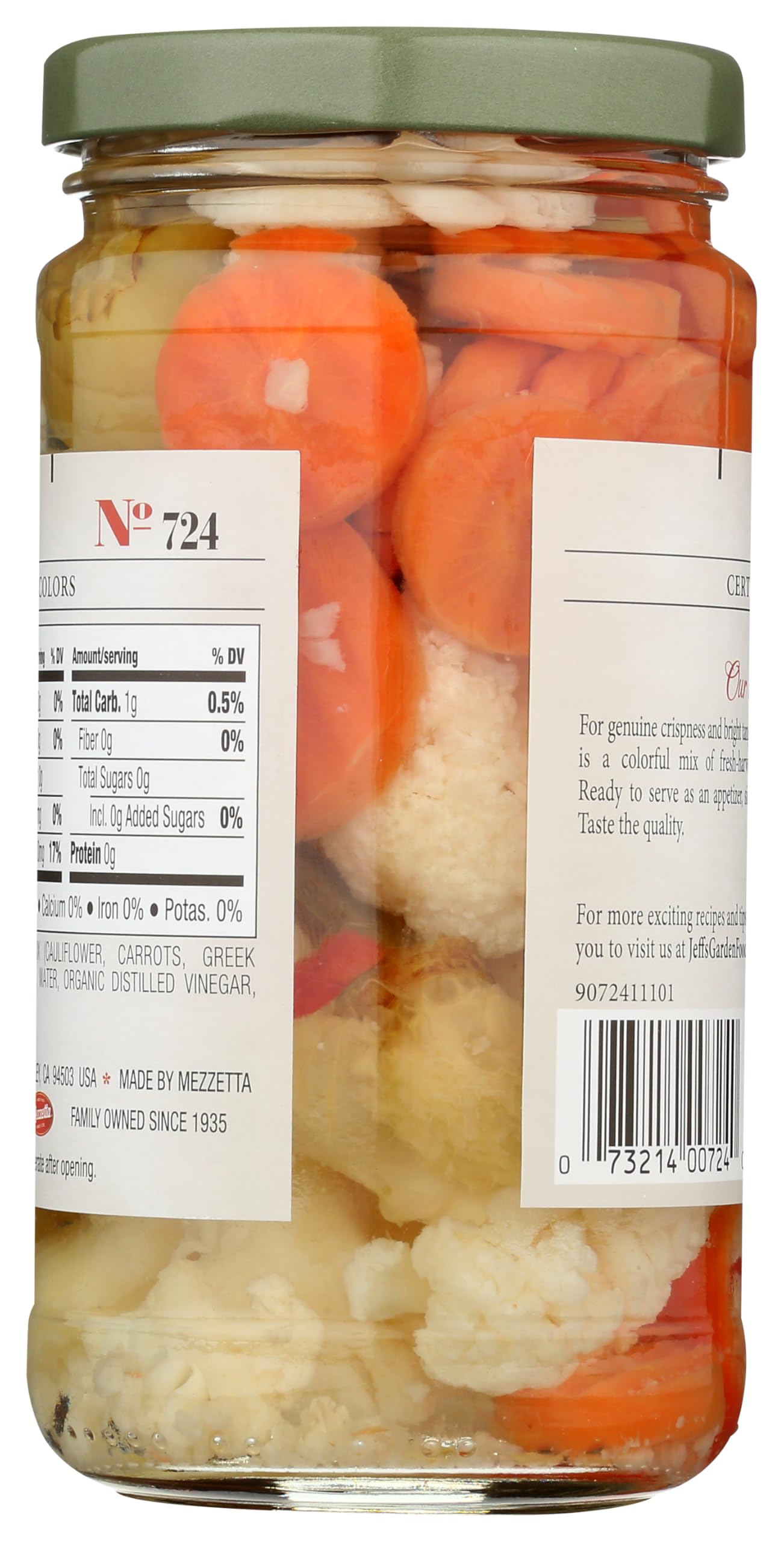 Jeff'S Garden Giardiniera, 12 Fz