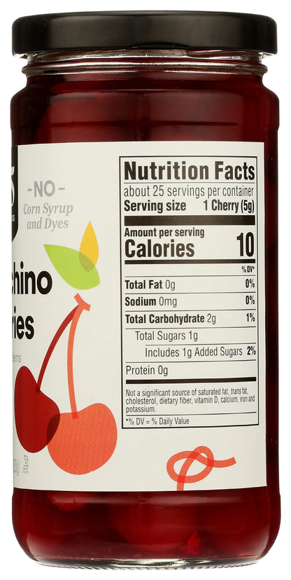 365 by Whole Foods Market, Maraschino Cherries, 13.5 Ounce