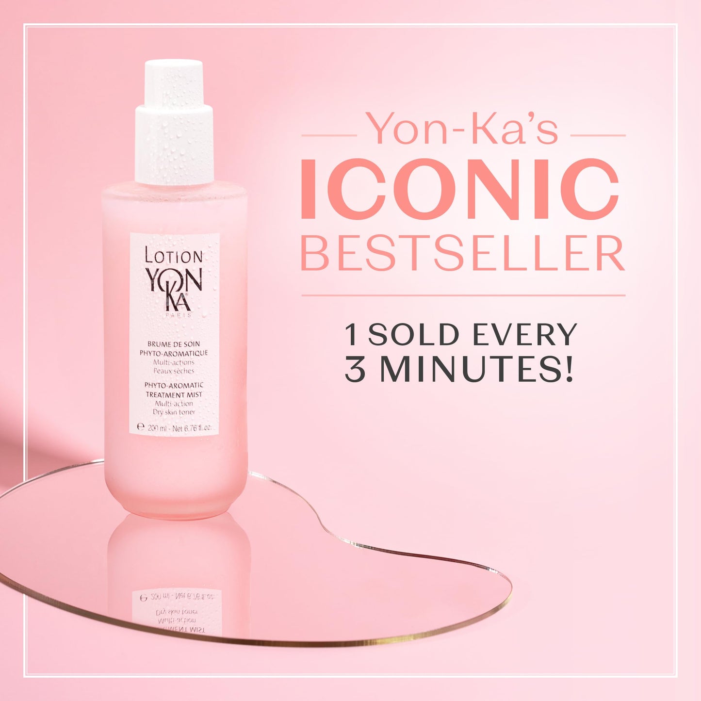 Yon-Ka PS Hydrating Face Toner | Calming Daily Face Mist with Botanical Plant Extracts for Dry & Sensitive Skin | Minimizes Pores and Treats Redness | Alcohol-Free and Paraben-Free