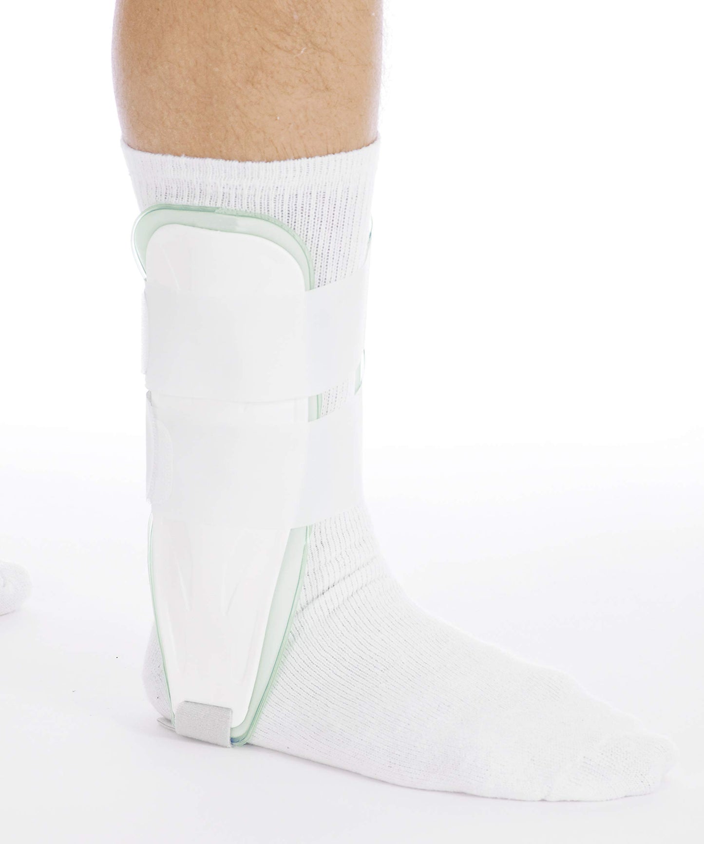 United Ortho US8812G Air/Gel Stirrup Ankle Brace, Medium, Black