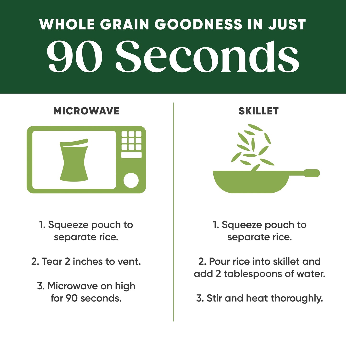 SEEDS OF CHANGE Organic Quinoa & Brown Rice with Garlic, Organic Food, 8.5 OZ Pouch