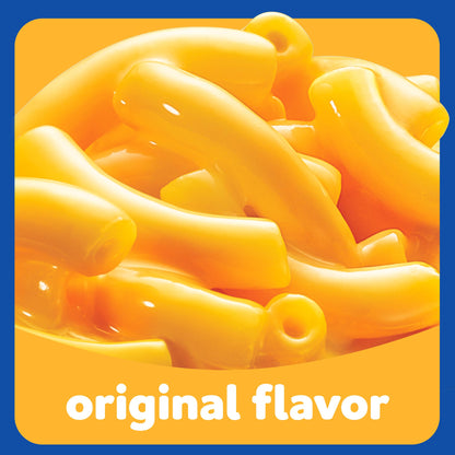 Kraft Mac & Cheese, 2 Big Cups, for Easy Dinner or Dinner Sides, Original Flavor, No Artificial Flavors, Preservatives or Dyes, 4.1 oz