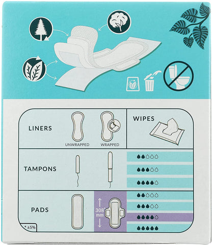 Natracare: Natural Ultra Long Pads With Wings (2 X 10 Ct)