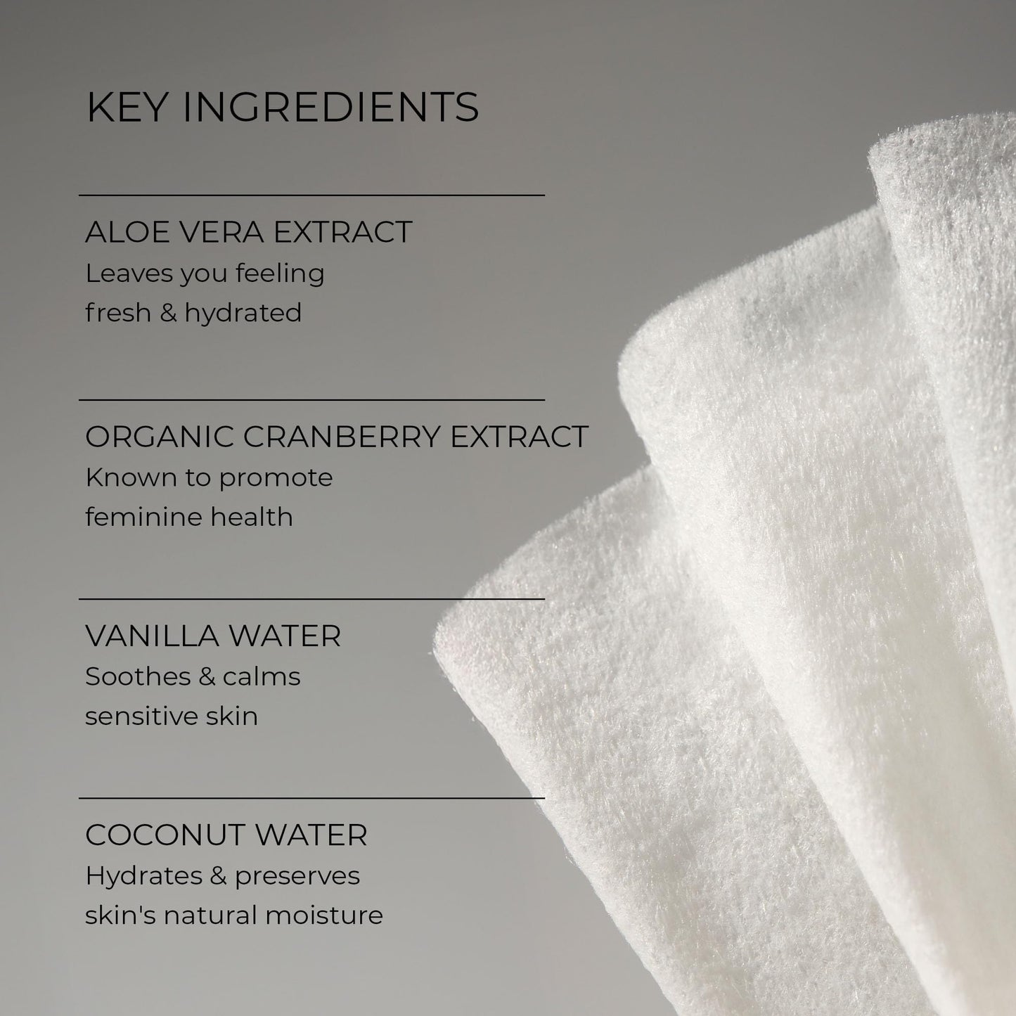 Woo More Play Freshies: All-Natural Feminine Intimacy Towelette Wipes with Coconut Oil and Aloe Vera, Promotes Feminine Health & Helps Alleviate Irritation - Vegan and Cruelty Free, 10ct