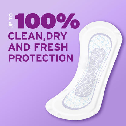Poise Daily Liners, Incontinence Panty Liners for Bladder Leaks, 2 Drop Very Light Absorbency, Long Length, Packaging May Vary,114 Count (Pack of 2)