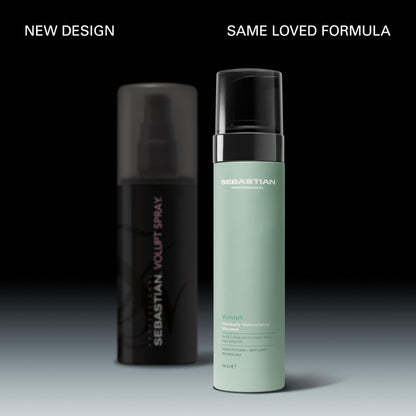 Sebastian Professional Volupt Thickefy Volumizing Mousse | Flexible Hold Styling | Thickens & Conditions Fine Hair | 6.4 fl oz | Packaging May Vary