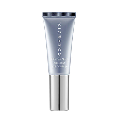 COSMEDIX Brilliant Under Eye Cream for Dark Circles & Puffiness - Firming Eye Serum for Fine Lines, Wrinkles & Puffy Eyebags