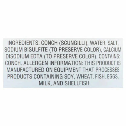 LaMonica Original Scungilli – 29 oz Can | Premium Conch Meat | Ready to Eat | Perfect for Salads, Pasta & Seafood Dishes