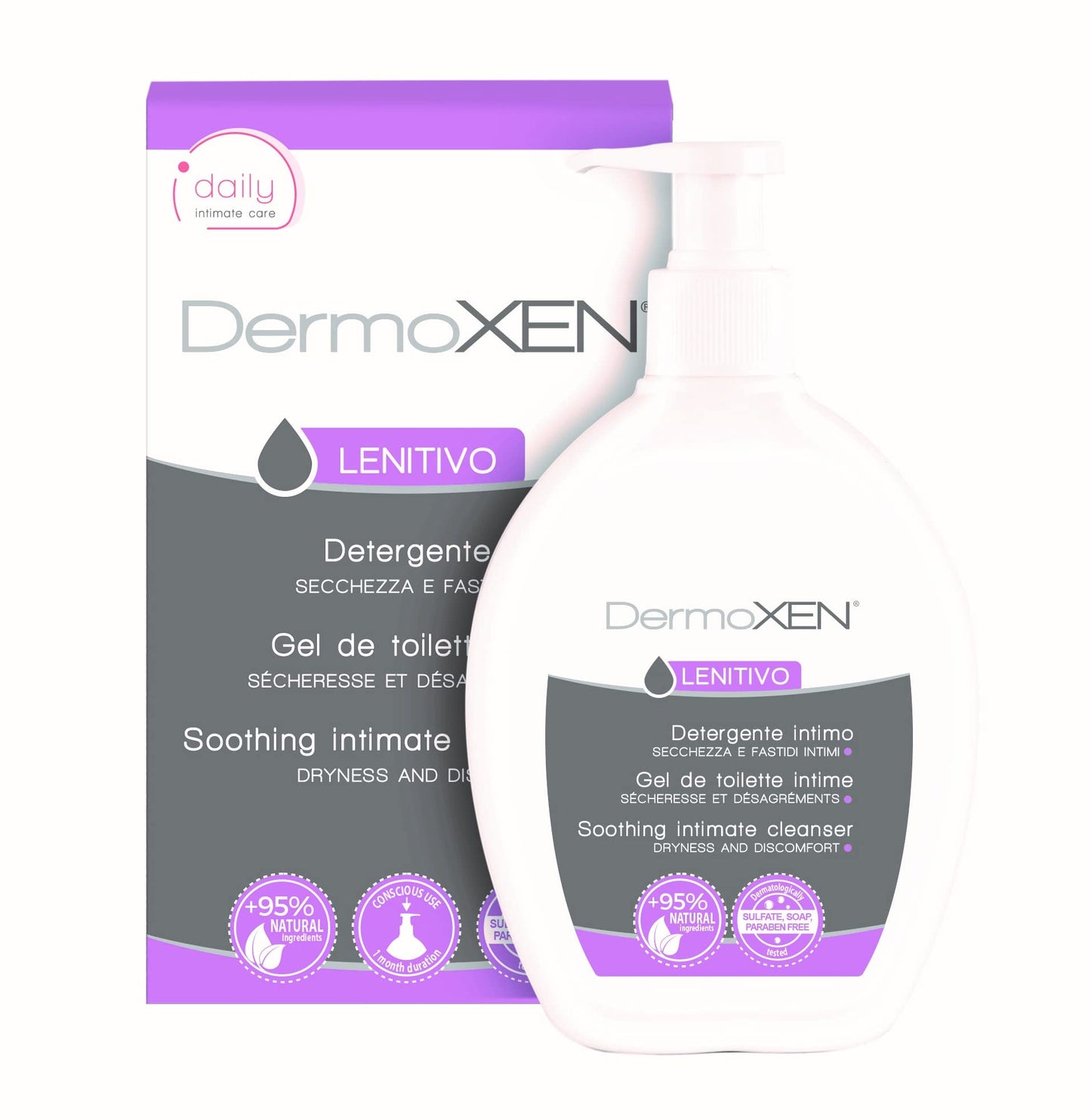 Lenitivo Feminine Wash for Vaginal Dryness Relief | Vaginal Dryness Treatment | pH Balance Feminine Wash | Menopausal Dryness & Postpartum Hygiene