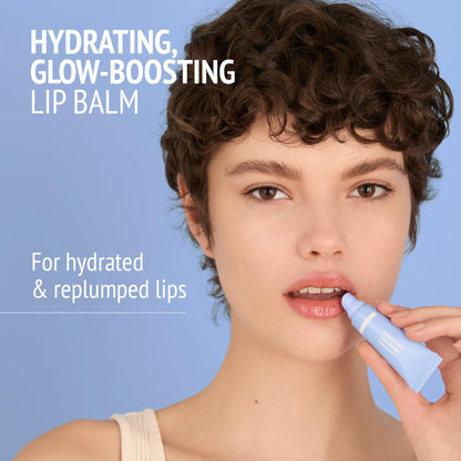 Hydramemory Plumping Lip Balm, Glossy Finish, Non Sticky, Improves Appearance, Volumizing Treatment, Hydrates, Vegan, Prickly Pear, Hyaluronic Acid, Daily Care Routine, 0.34 Fl Oz