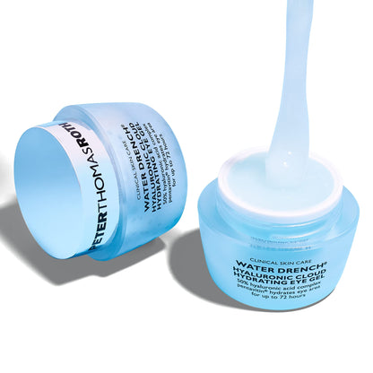 Peter Thomas Roth | Water Drench® Hyaluronic Cloud Hydrating Eye Gel | Hyaluronic Acid Gel With Caffeine, for Fine Lines, Wrinkles, Under-Eye Puffiness and Dark Circles