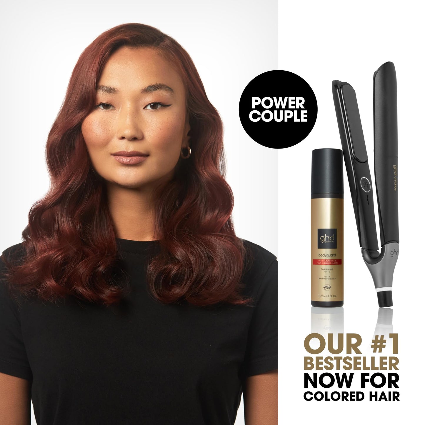 ghd Bodyguard Heat Protectant ― Heat Protect Hair Spray, Lightweight Formula for Healthier Looking & Feeling Hair