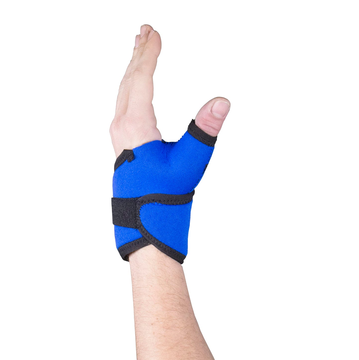 OTC Neoprene Wrist Thumb Support, Adjustable Compression Wrap Brace, Medium