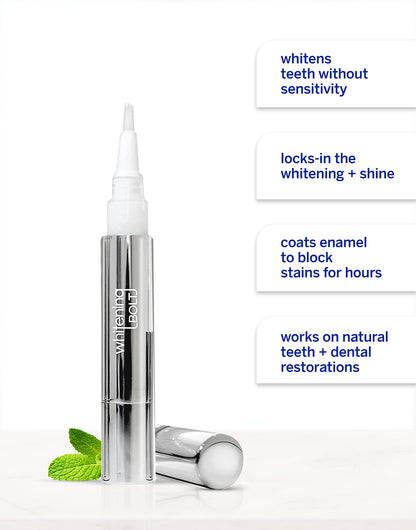 Supersmile Whitening Bolt - Teeth Whitening Pen - Stain Remover & Teeth Whitener w/Sealant Protector - Minty Fresh