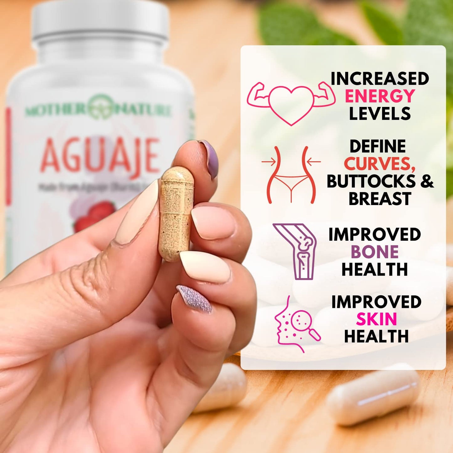 Feminine Vitality Duo Supplement for Curves, Energy & Hormonal Balance