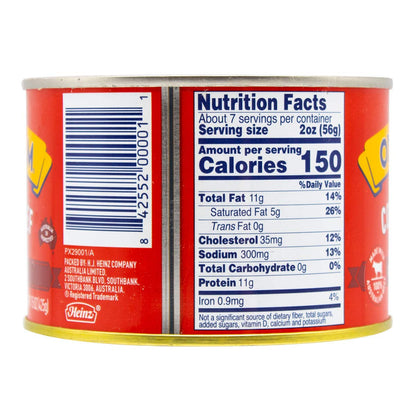 Ox & Palm Australian Corned Beef Original Chunky Style 15 oz (Pack of 1)