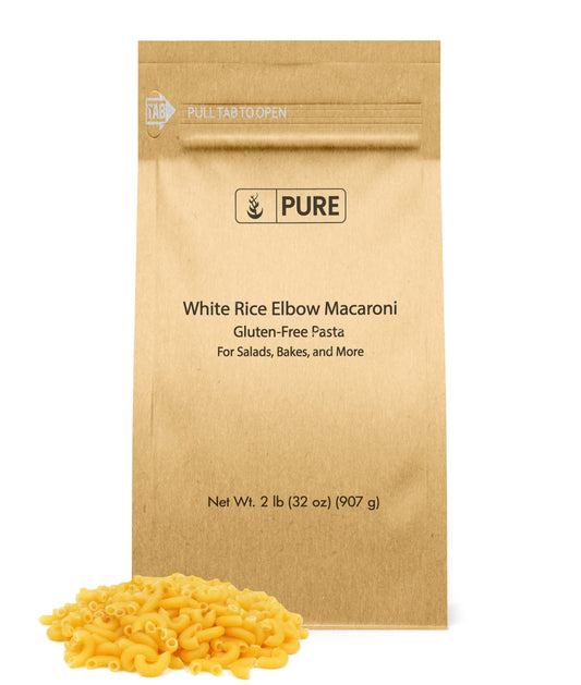 Pure Original Ingredients White Rice Elbow Macaroni (2 lb), Pasta Salad, Macaroni & Cheese