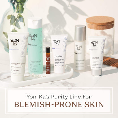 Yon-Ka SOS Spot Roll-On | Targeted Blemish Treatment for Pimples and Breakouts | Soothes and Purifies Skin | Alcohol-Free | Travel Size 0.24 fl oz