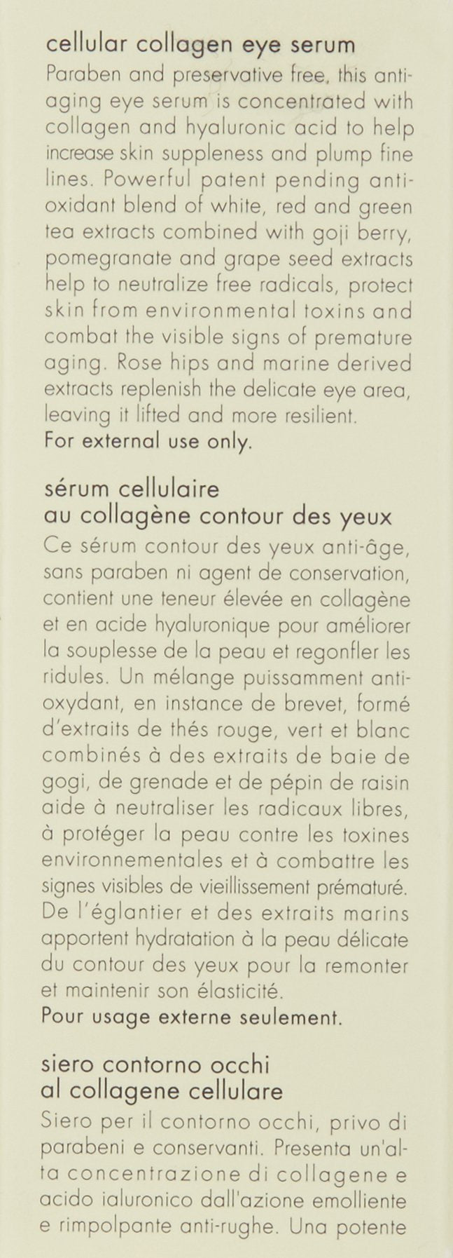 June Jacobs Cellular Collagen Eye Serum, 0.5 Fl Oz