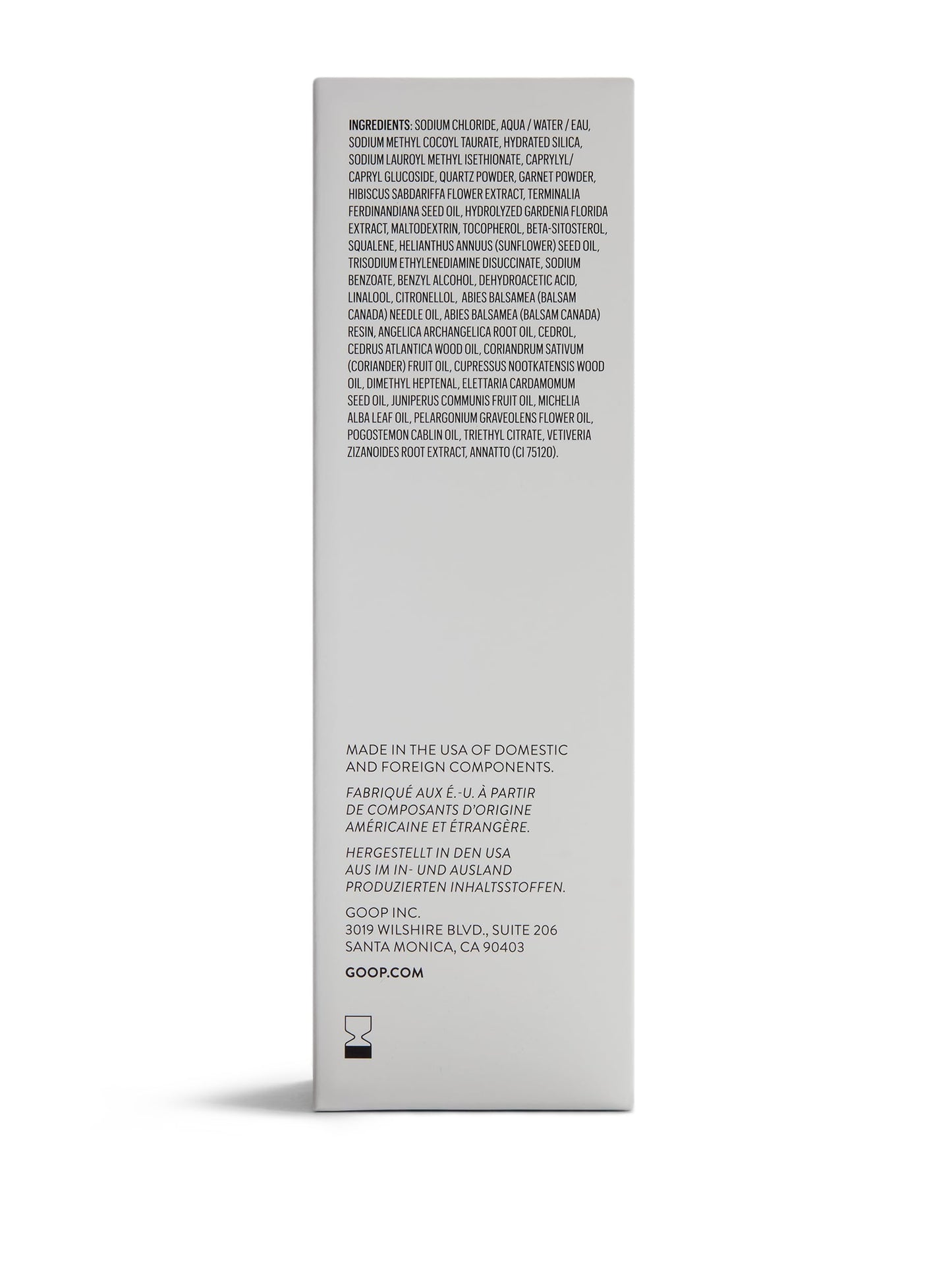 goop Beauty Microderm Body Polish | Exfoliating Scrub & Foaming Cleanser for Glowing Skin | Salts & Kakadu Plum Seed Oil for Hydration | Inspired by Microdermabrasion | 6 fl oz