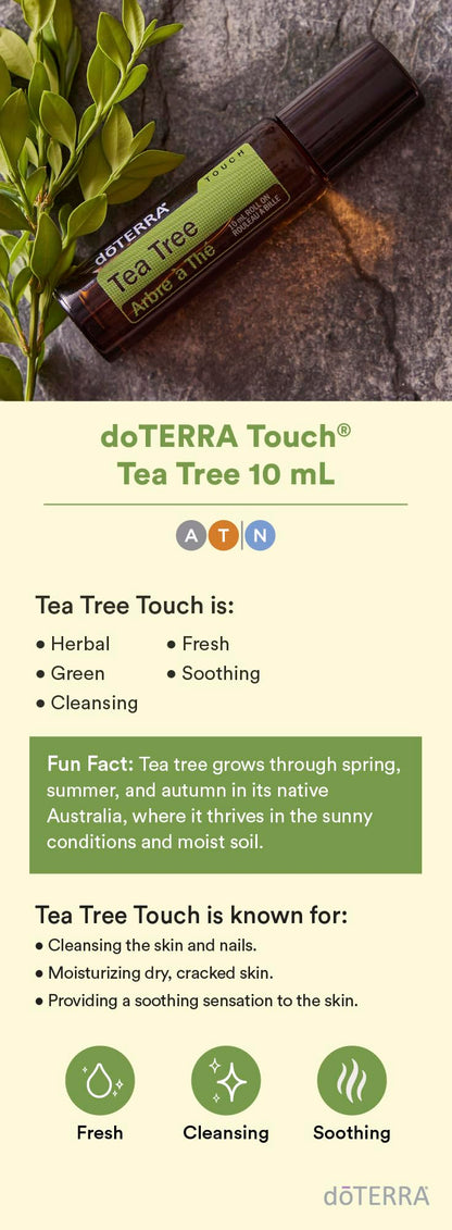 doTERRA - Melaleuca (Tea Tree) Touch Essential Oil - 10 mL Roll On