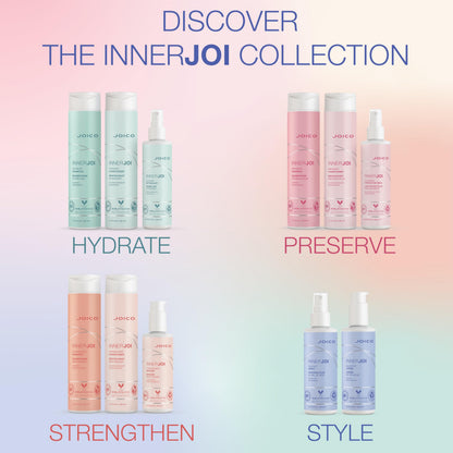 Joico InnerJoi Hydrate Conditioner | For Dry Hair & Scalp | Sulfate & Paraben Free | Naturally-Derived Vegan Formula