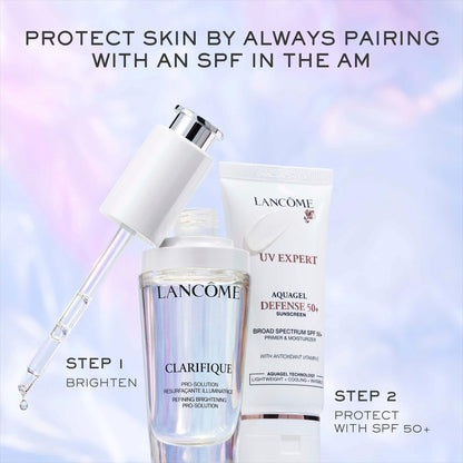 Lancôme UV Expert Defense SPF 50+ Primer & Moisturizer | 3-in-1 Facial Sunscreen with Broad Spectrum Protection | Lightweight, Hydrating, Non-Greasy Aquagel Texture