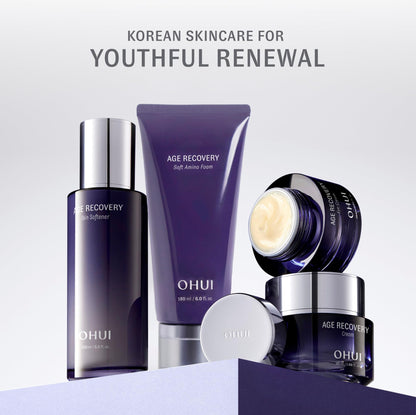O Hui Age Recovery Eye Cream | Korean Skin Care | Moisturizing Eye Treatment with Collagen & Peptides | Visibly improves Firmness, Wrinkles, and Dark Circles