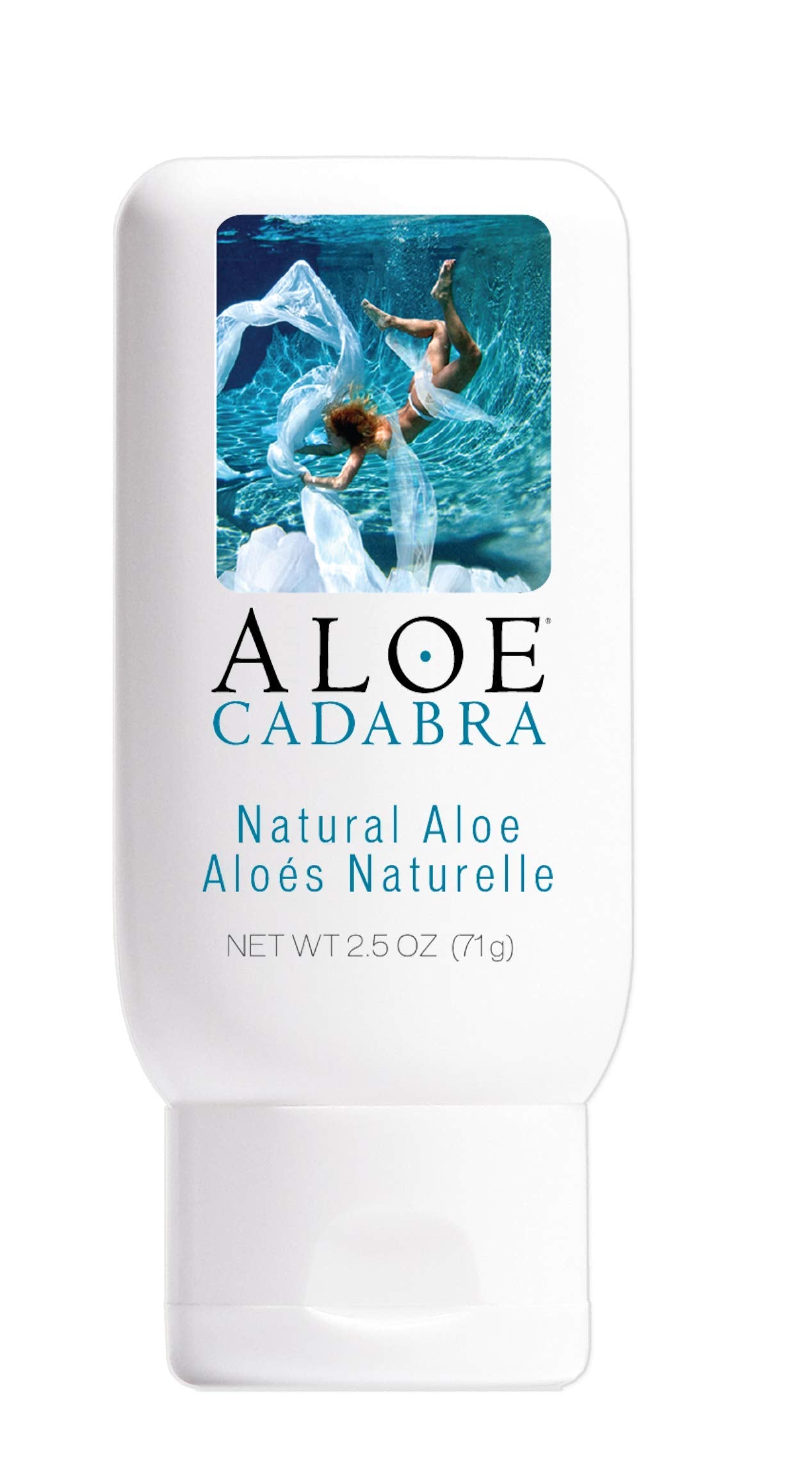 Aloe Cadabra Natural Water Based Vaginal Moisturizer, Organic Aloe Non-Staining, pH Balanced (Unscented 2.5 Ounces, 1 Pack)