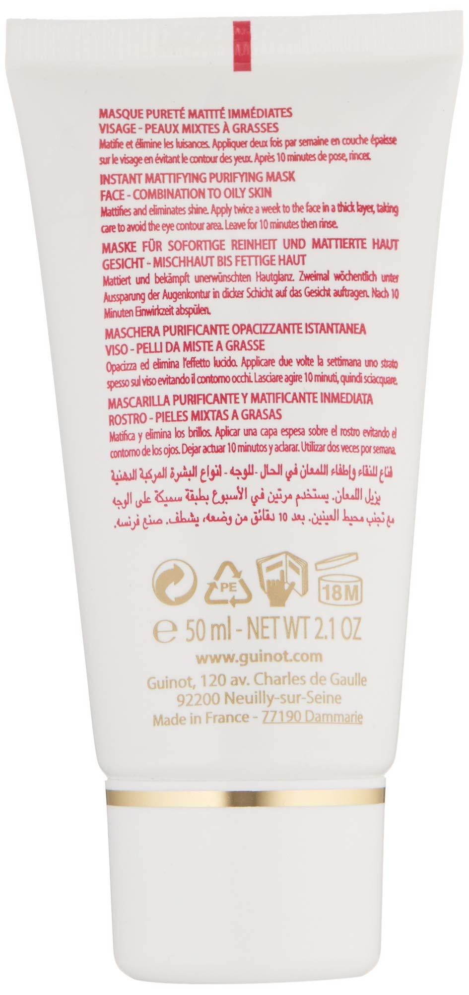 Guinot Pure Balance Mask, 2.1 oz
