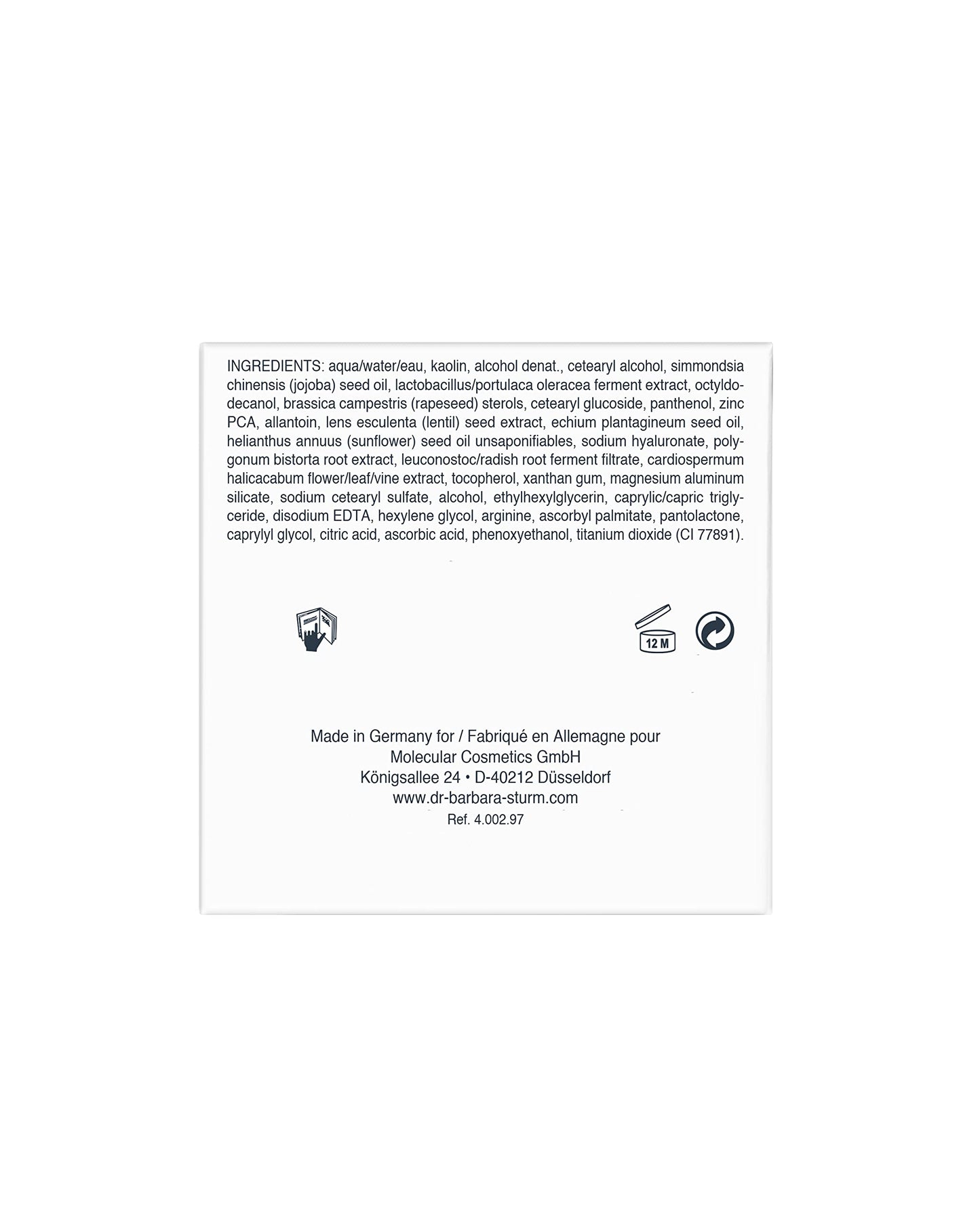 Dr Barbara Sturm Clarifying Mask