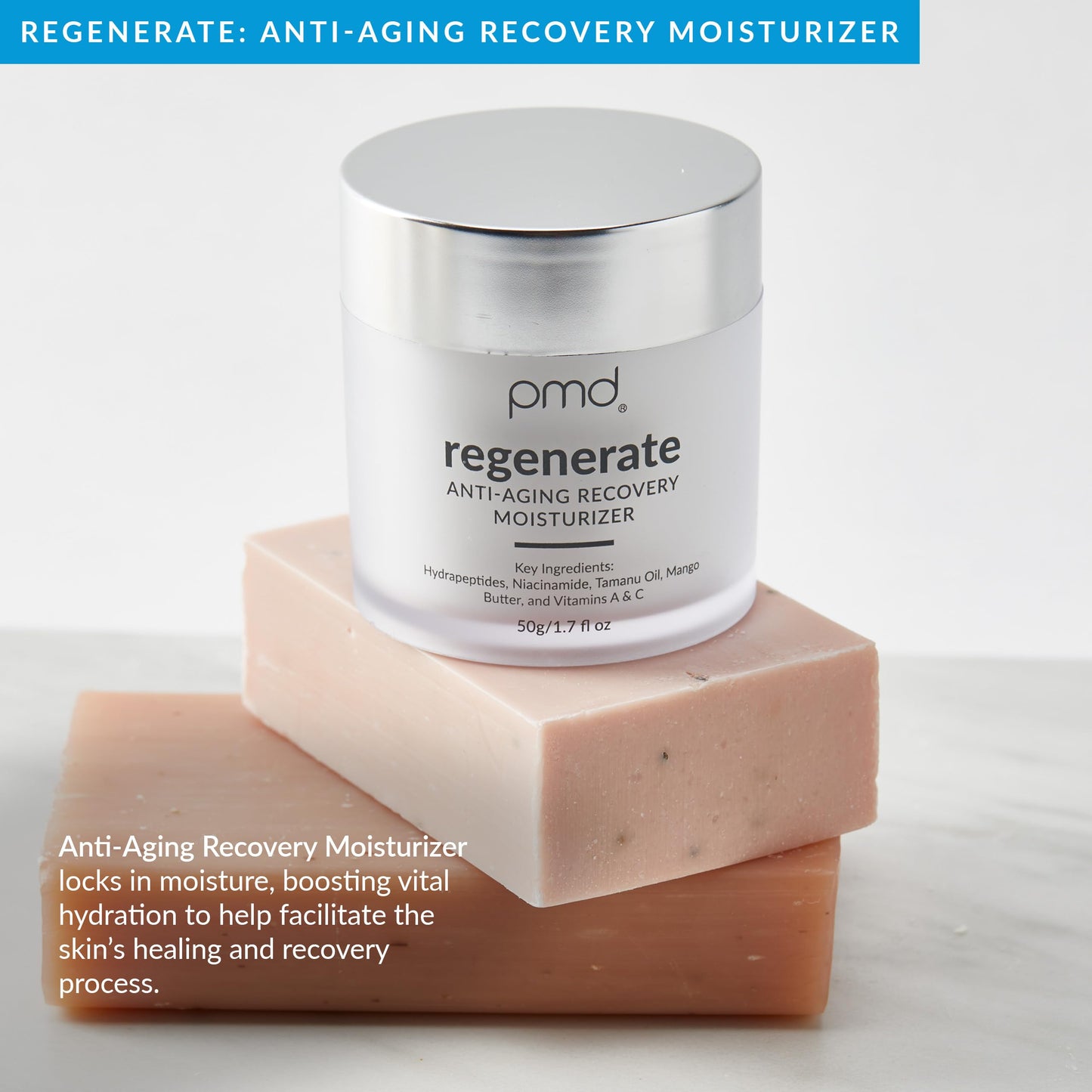 PMD Regenerate: Anti-Aging Recovery Moisturizer, 50 g