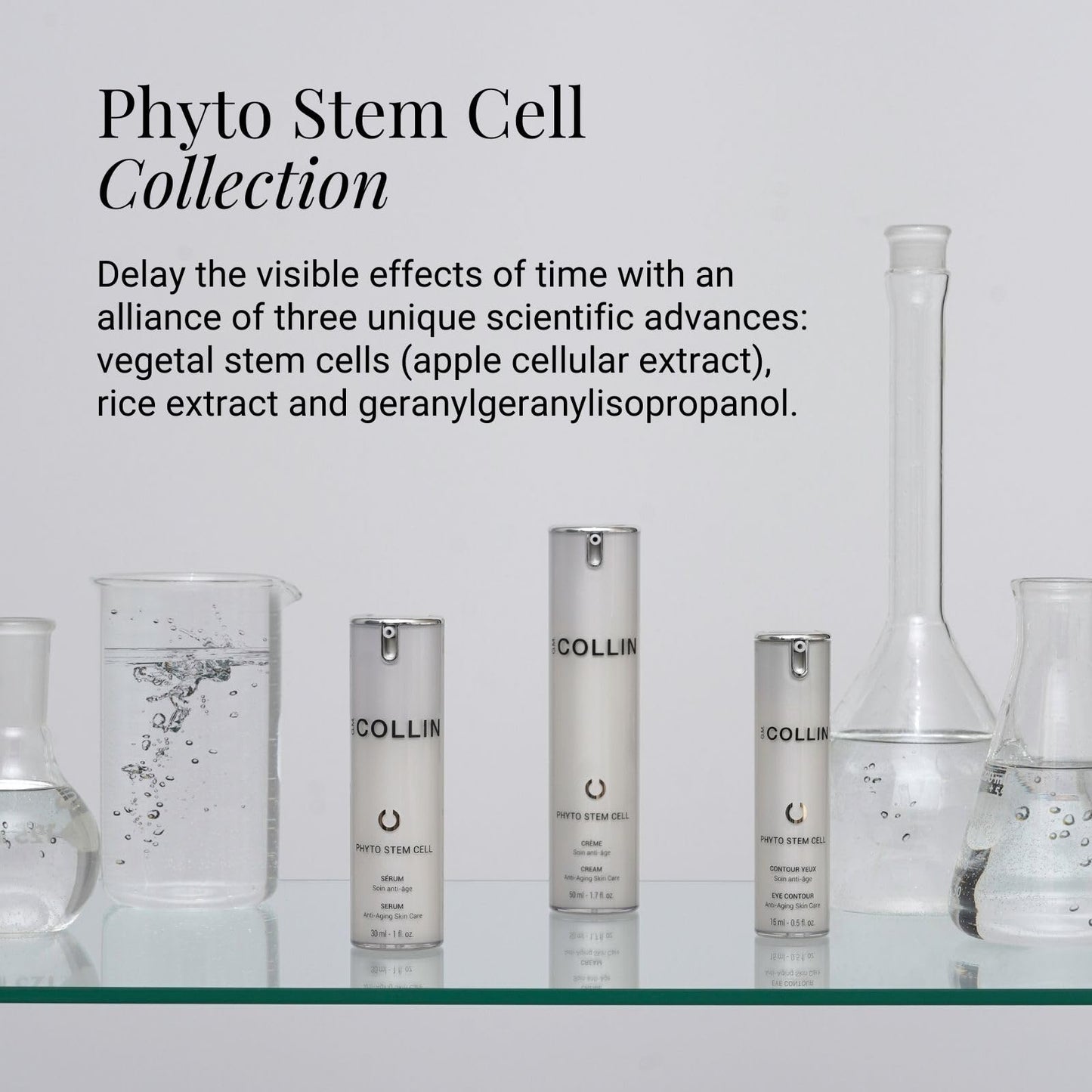 G.M. COLLIN Phyto Stem Cell Cream | Anti-Aging Face Moisturizer With Plant Stem Cells and Peptides to Visibly Reduce Fine Lines and Wrinkles