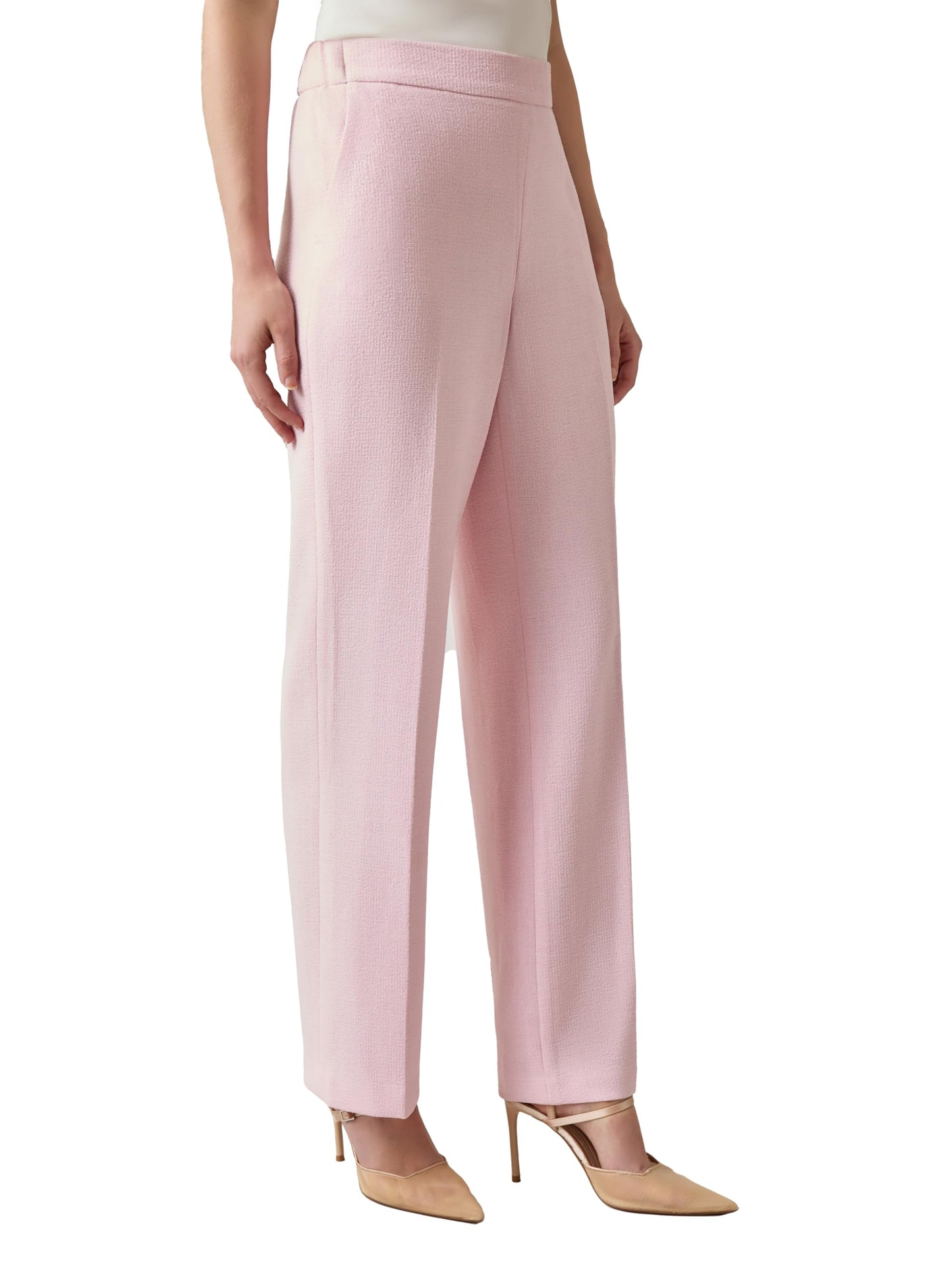 Kasper Women's Pull on Elastic Back Trouser