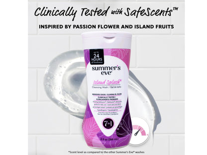 Summer's Eve Feminine Cleansing Wash for Sensitive Skin | Island Splash 9 fl oz | 1-Unit