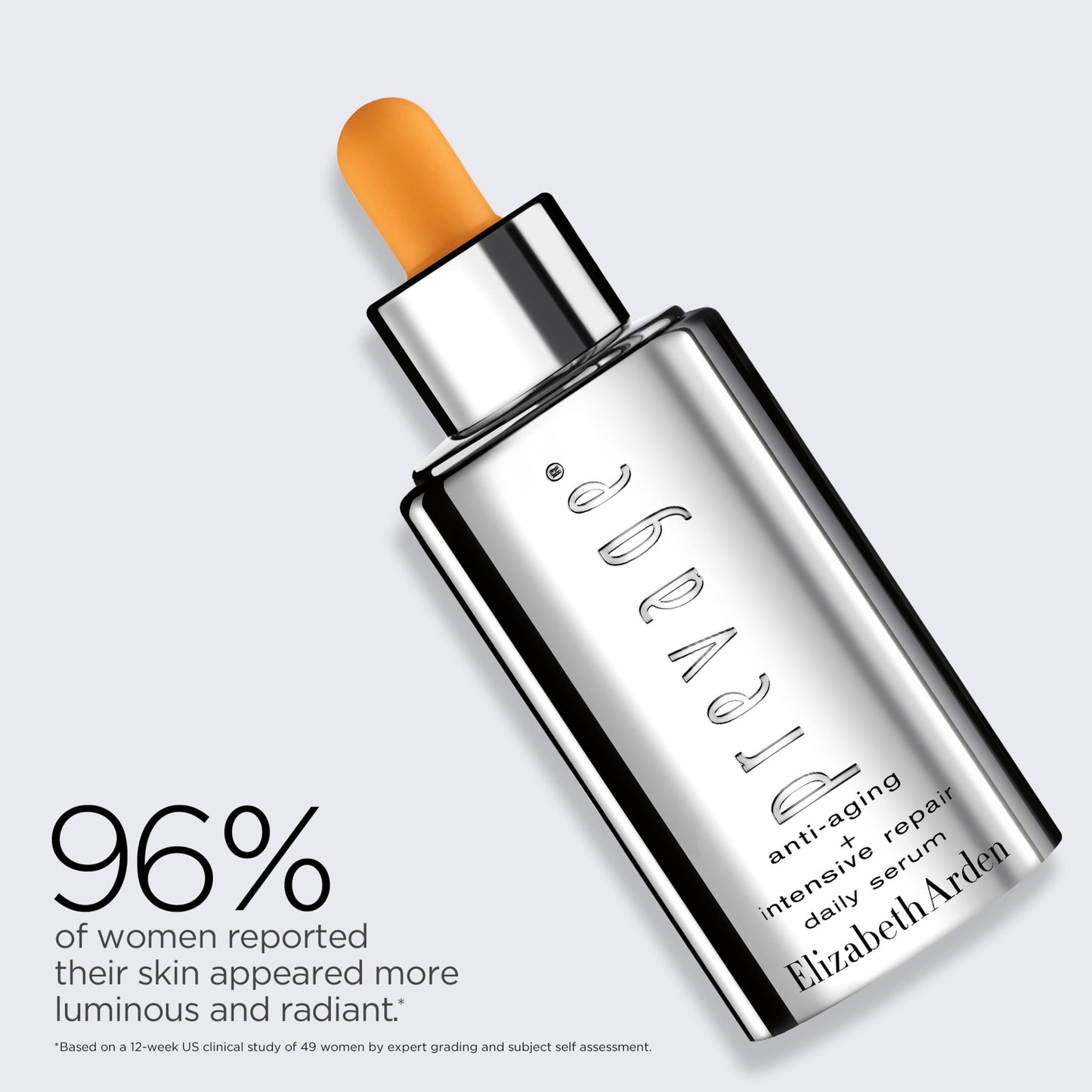 Elizabeth Arden Anti-Aging + Intensive Repair Daily Serum, Face Moisturizer with Idebenone, Visibly Reduces Age Spots, Wrinkles and Deep Lines, 1 fl oz