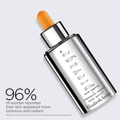 Elizabeth Arden Anti-Aging + Intensive Repair Daily Serum, Face Moisturizer with Idebenone, Visibly Reduces Age Spots, Wrinkles and Deep Lines, 1 fl oz