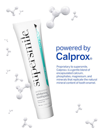 Supersmile Fluoride-Free Whitening System – 1.4oz Professional Grade Whitening Toothpaste & 1.2oz Accelerator – Whitens up to 6 Shades & Strengthens Enamel