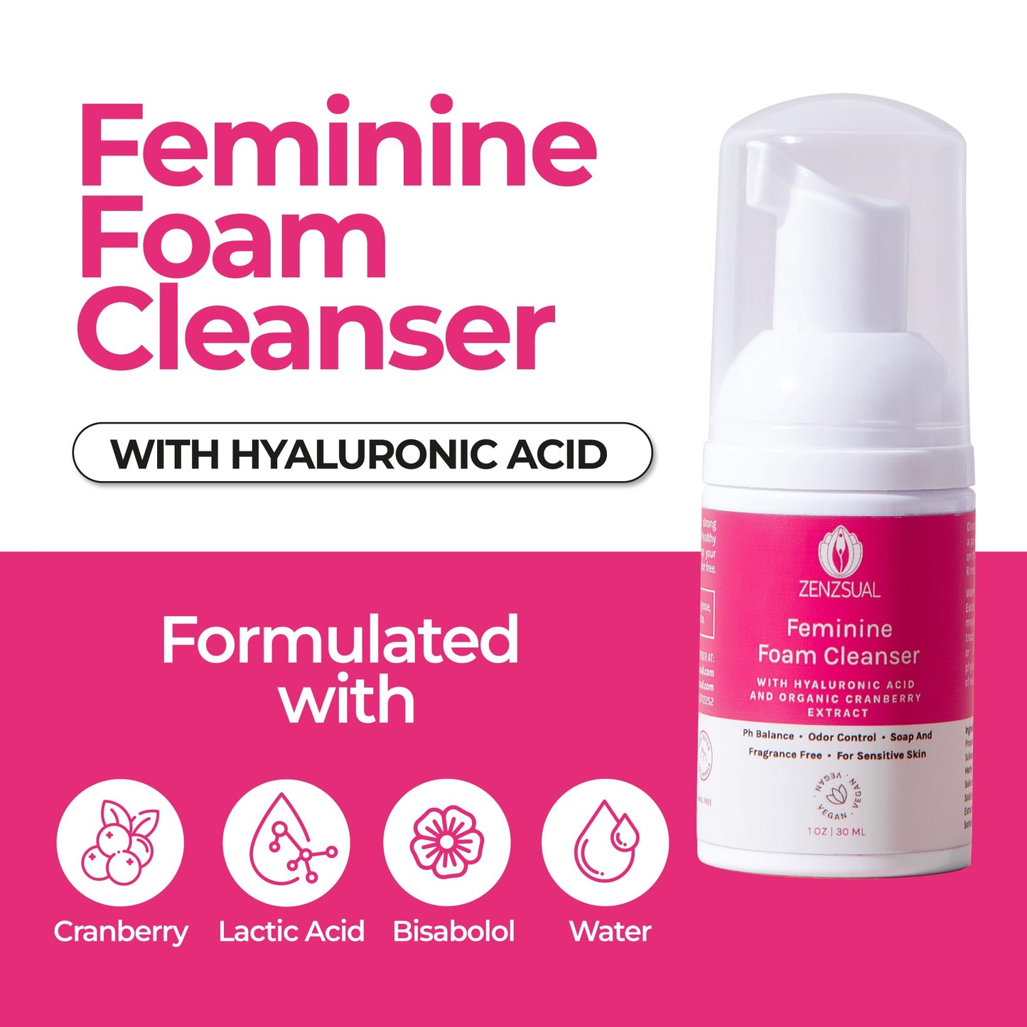 ZENZSUAL Cleanser Feminine Kit