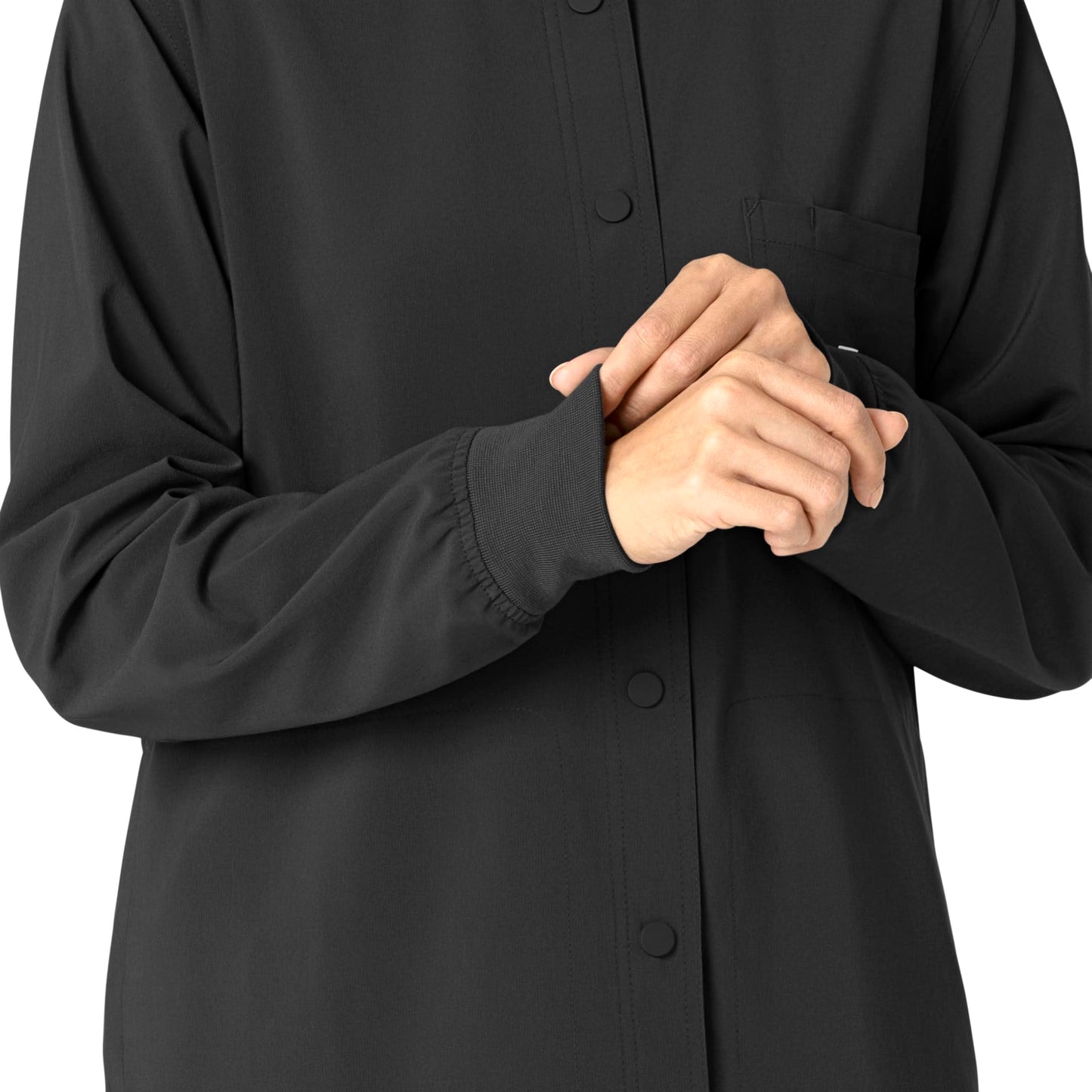 Carhartt Scrubs for Women Force Cross-Flex Shirt Jacket with 4 Pockets