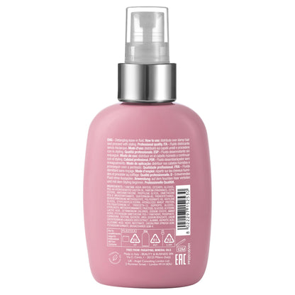 ALFAPARF MILANO Semi di Lino Moisture Nutritive Leave-In Hair Detangler Spray - Heat Protection - Professional Detangling Spray Conditioner for Dry Hair - Softens, Adds Shine (4.23 fl oz)