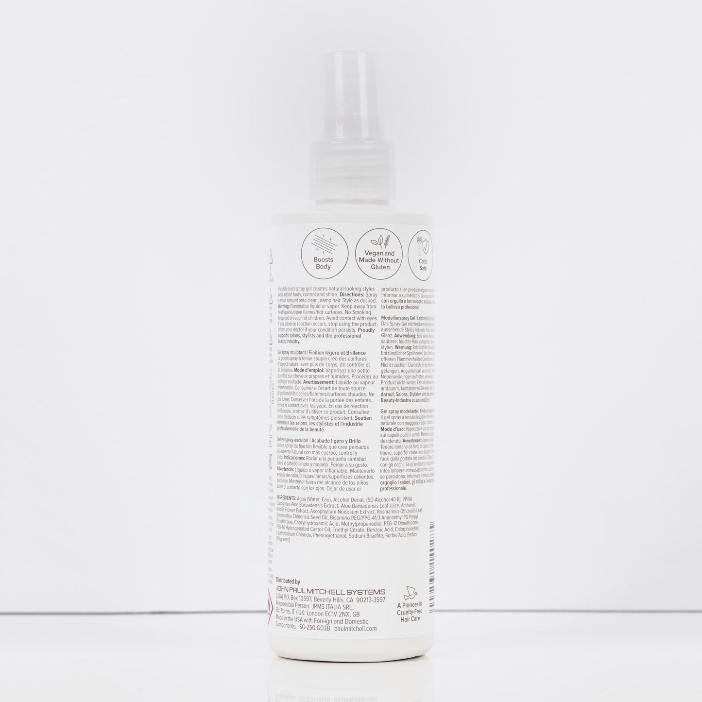 Paul Mitchell Soft Sculpting Spray Gel, Natural Hold, Soft Finish, For All Hair Types
