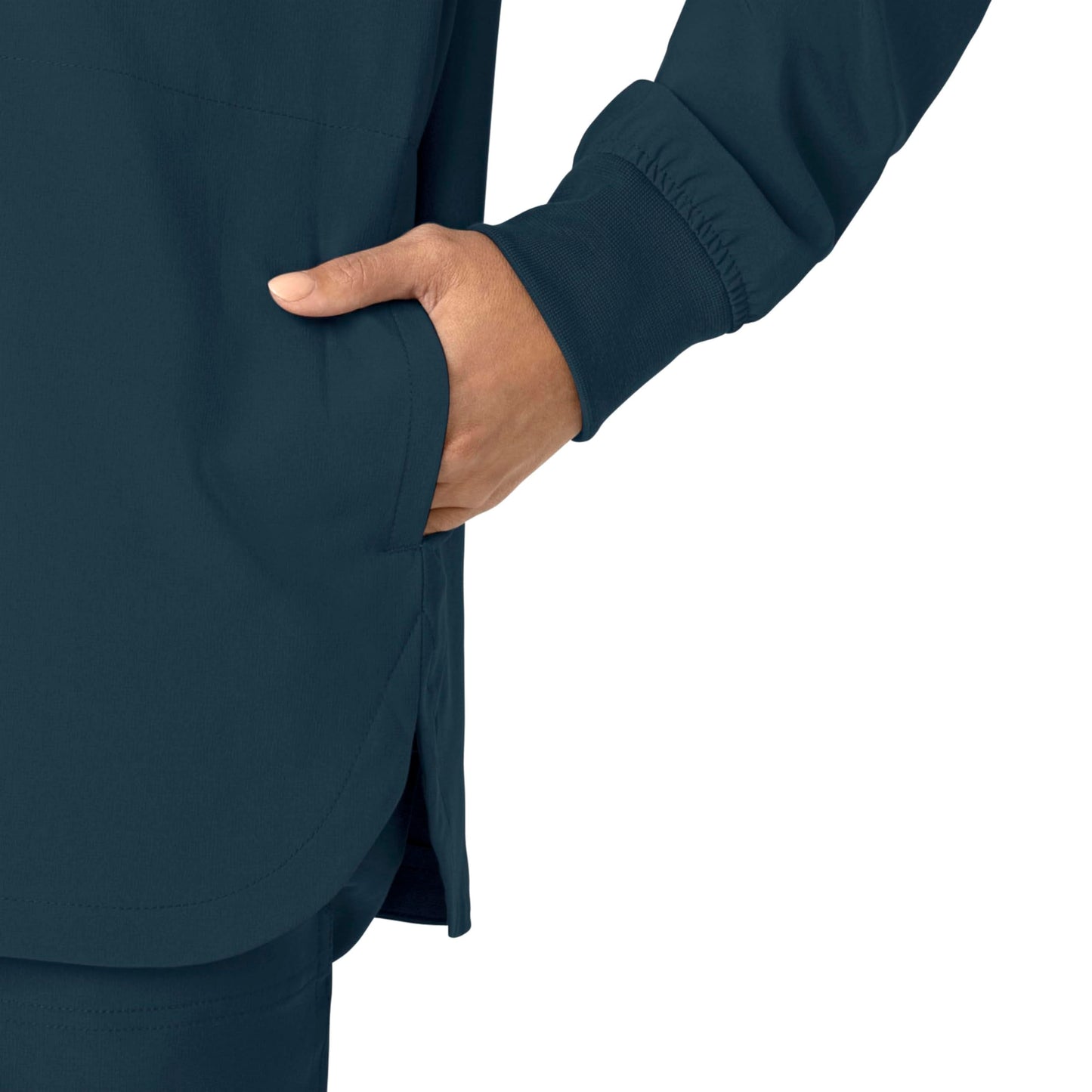 Carhartt Force Cross-Flex Women's Shirt Jacket - Navy, S