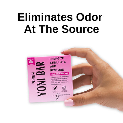 3 Bar Bundle - Premium Yoni – Natural Feminine Care Soap for pH Balance, Odor Control & Hydration | Organic Herbal Ingredients | Gentle Yet Effective for Daily Intimate Hygiene | Handmade & Vegan