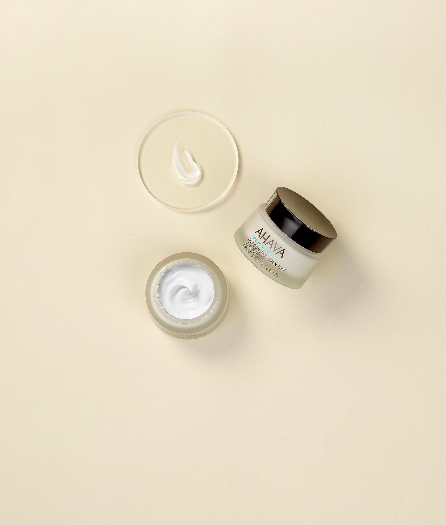 AHAVA Brightening Cream SPF20 - Brightens & Evens Skin Out, Hydrate & Protect Against UVA/B, Enriched with Osmoter, VF Brightening Accelerator & 3D Complex, 1.7 Fl.Oz