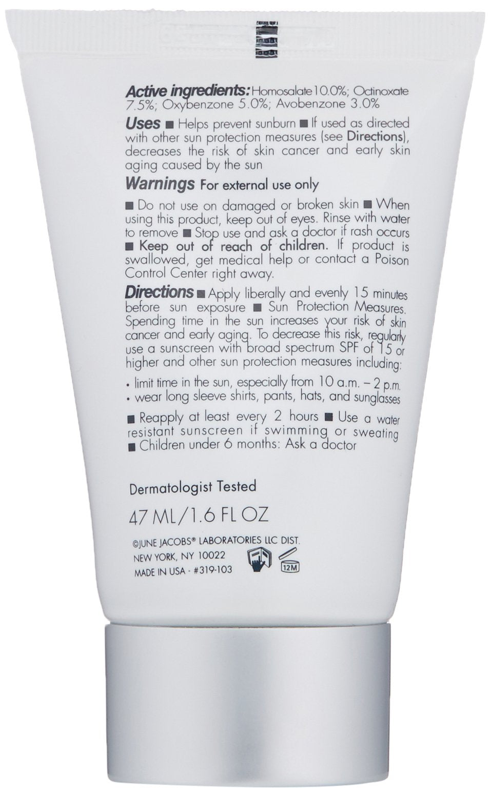 June Jacobs Intensive Age Defying Hydrating Complex SPF 25, 1.6 Fl Oz